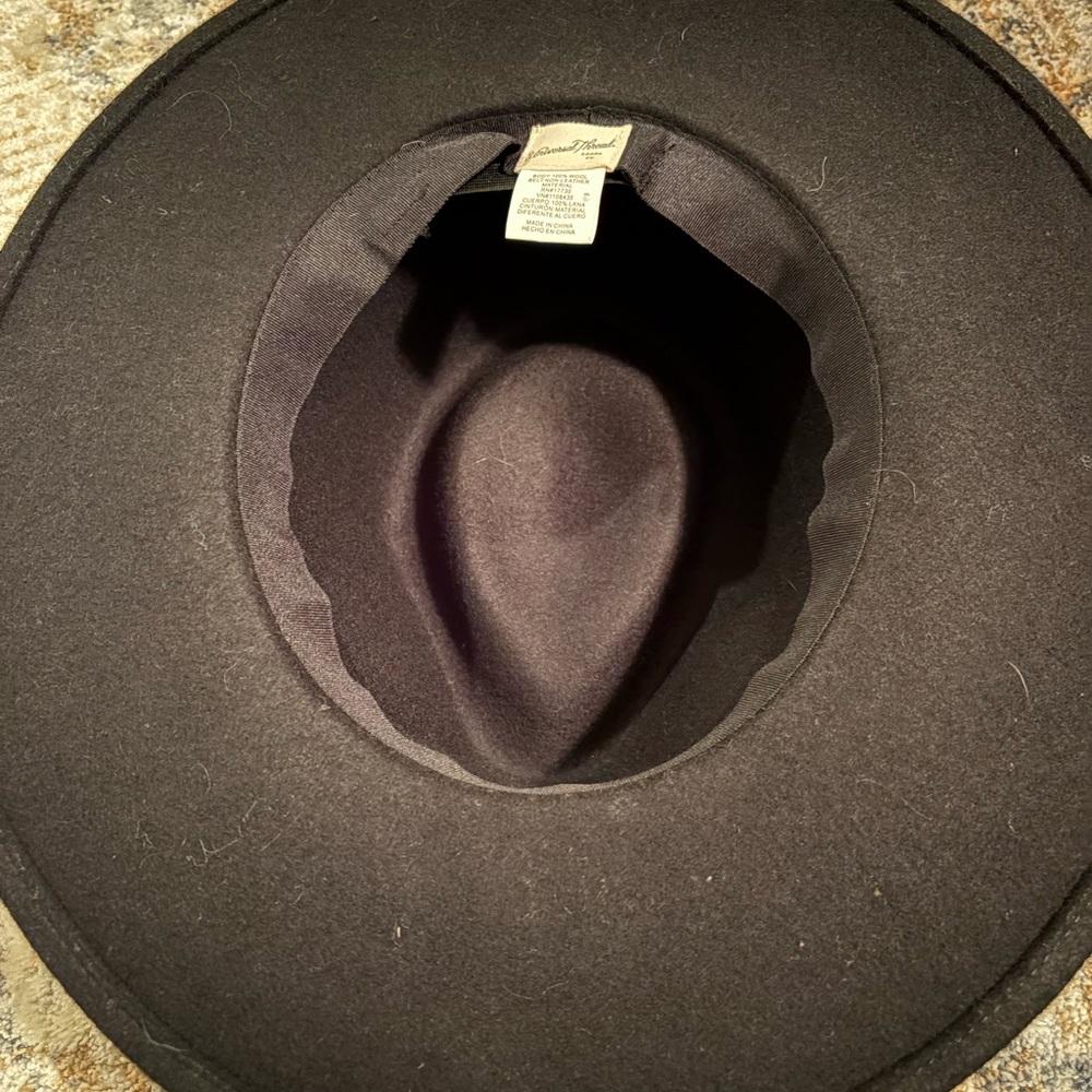 Universal Thread Black Wide-Brim Hat - Picture 3 of 4